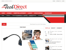 Tablet Screenshot of cdotechdirect.com